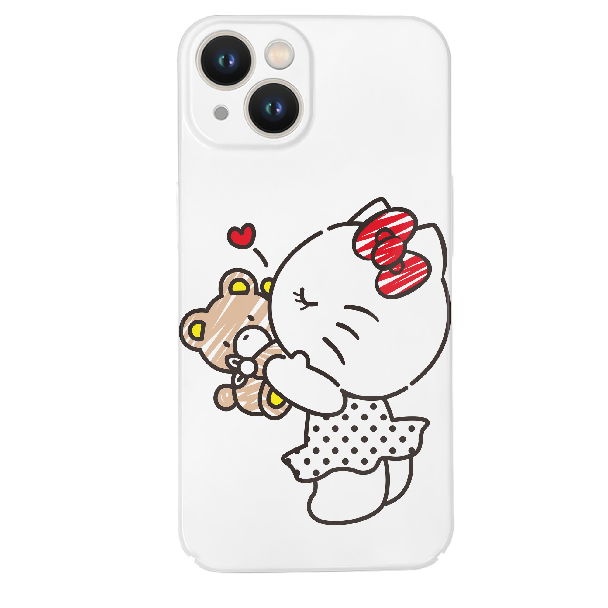 （画像用） Hello Kitty ハローキティ 【iPhone 14シリーズ対応】ハードケース